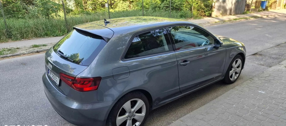 Audi A3 cena 46000 przebieg: 167250, rok produkcji 2014 z Warszawa małe 46